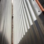 درب باغ و تعدادی میله فنس و ۳ طاقه فنس